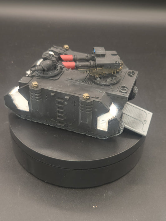 SPACE MARINES Rhino Black Templar's WELL PAINTED Black templars 40K 74051