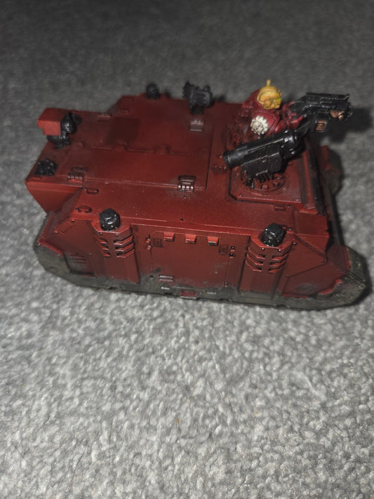 BLOOD ANGELS Rhino Tank #1 WELL PAINTED Warhammer 40K1