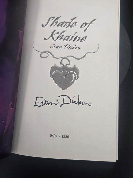 Shade Of Khaine by Evan Dicken | Limited Edition #/1250 | AoS Black Library 1