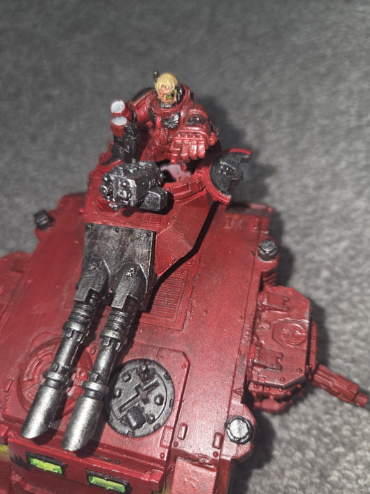 Blood Angels Predator - Blood Angels - Space Marines - Warhammer 40k Painted 1