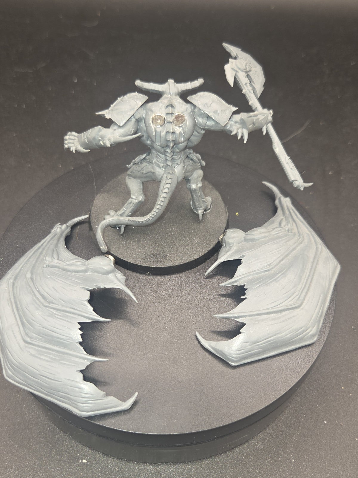 warhammer 40k Black Legion Demon Prince Magnetized wings4