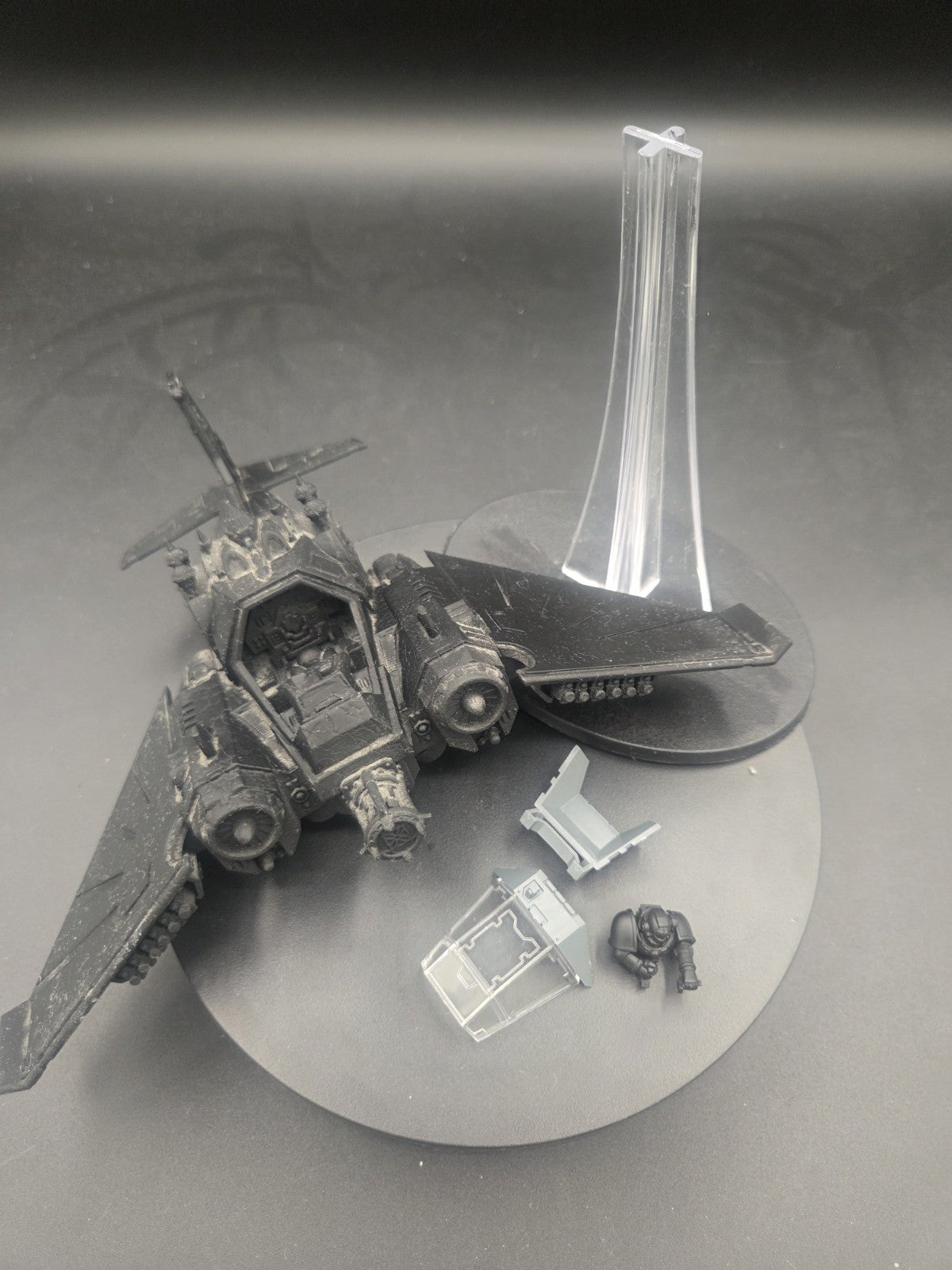 Ravenwing Dark Talon / Nephilim Jetfighter Dark Angels 40K See description 4