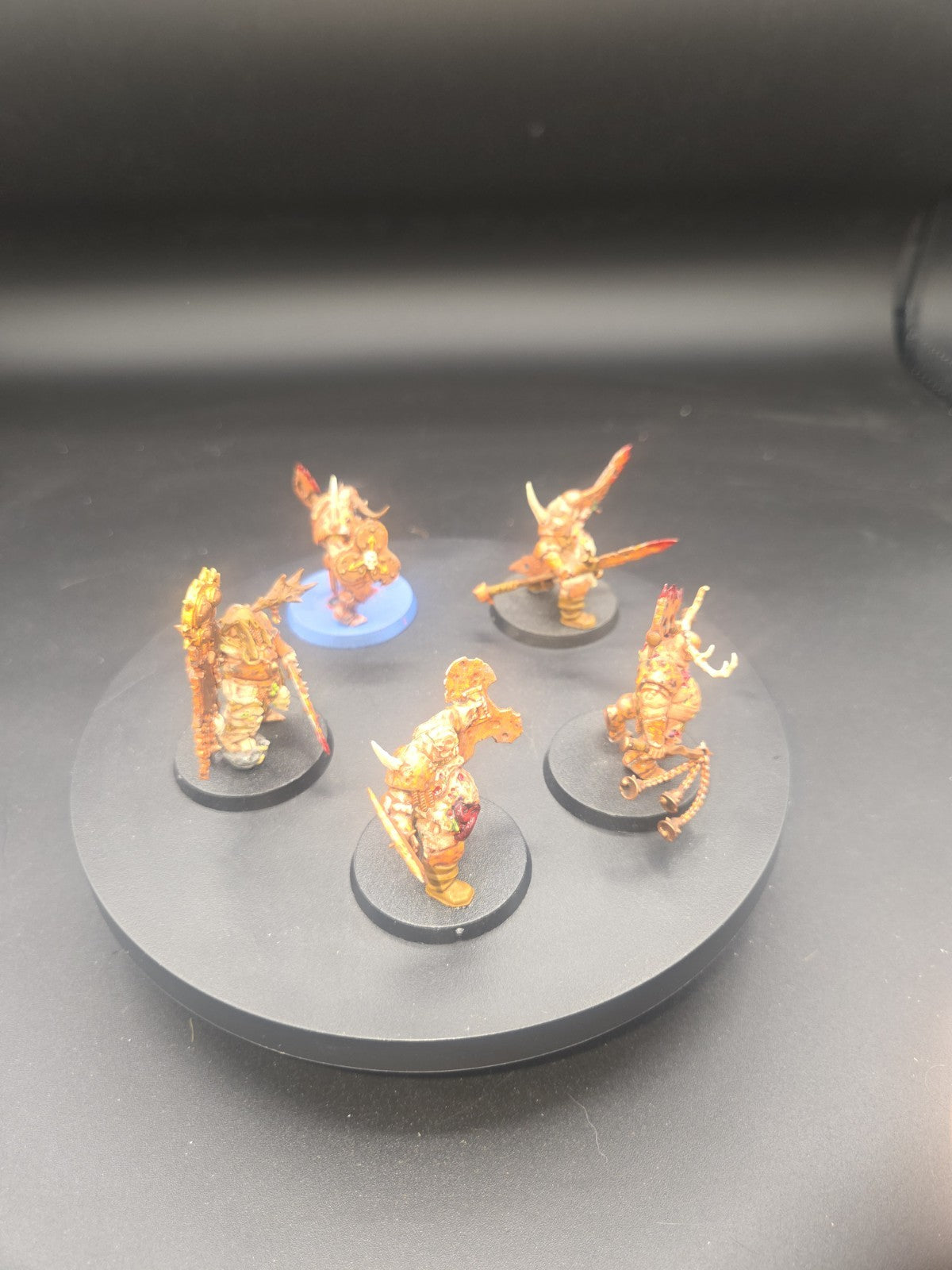 Warhammer Age of Sigmar: Maggotkin of Nurgle Putrid Blightkings Tabletop Ready 3