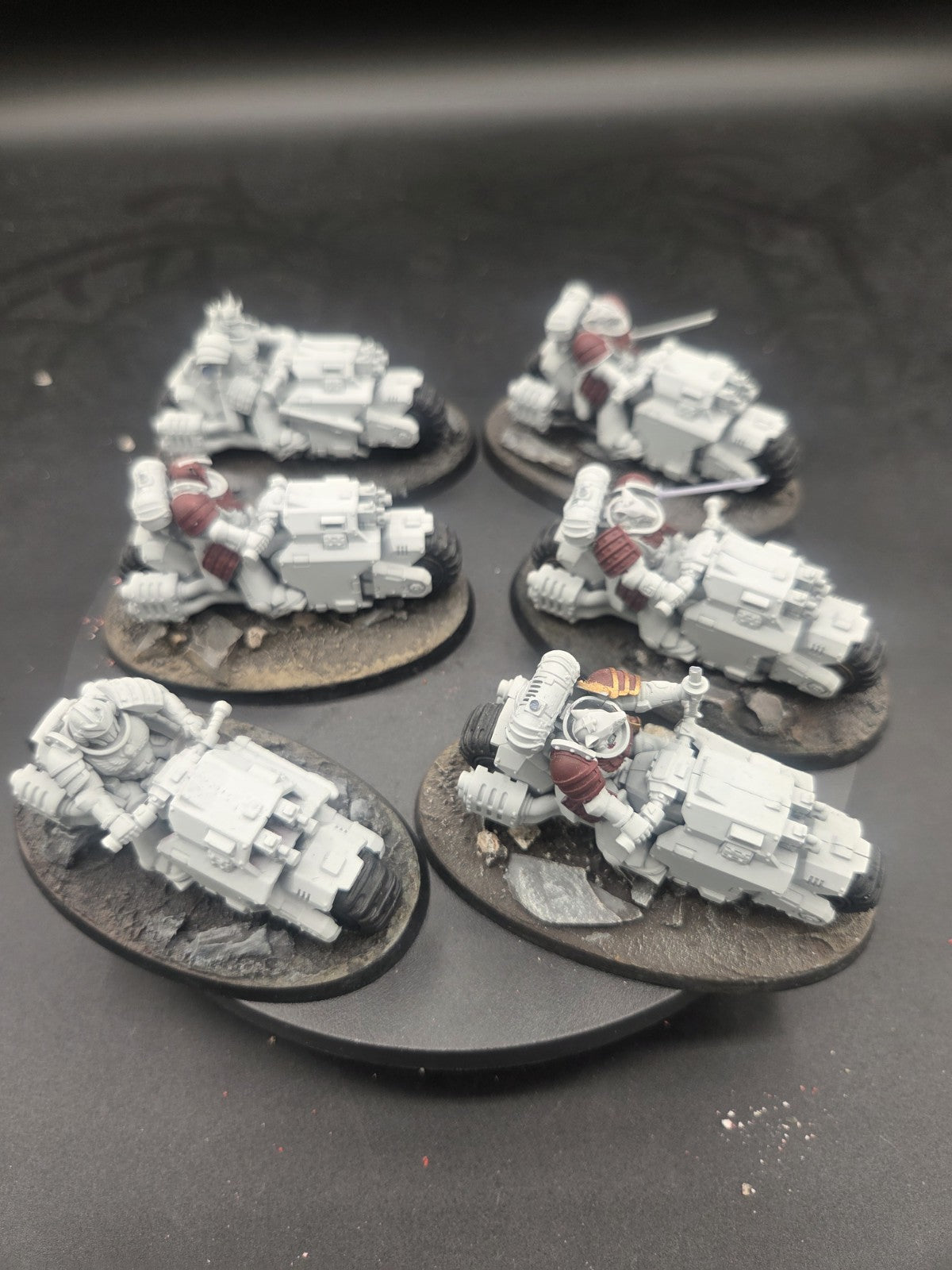 Warhammer 40k Primaris Outriders Squad x2 Samurai kitbash ( See description)3