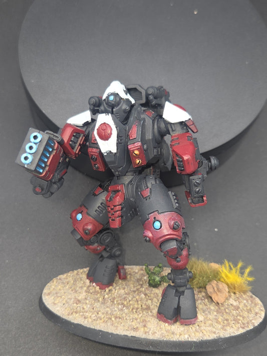 T'au Empire Ghostkeel Battlesuit Tabletop ready. 1