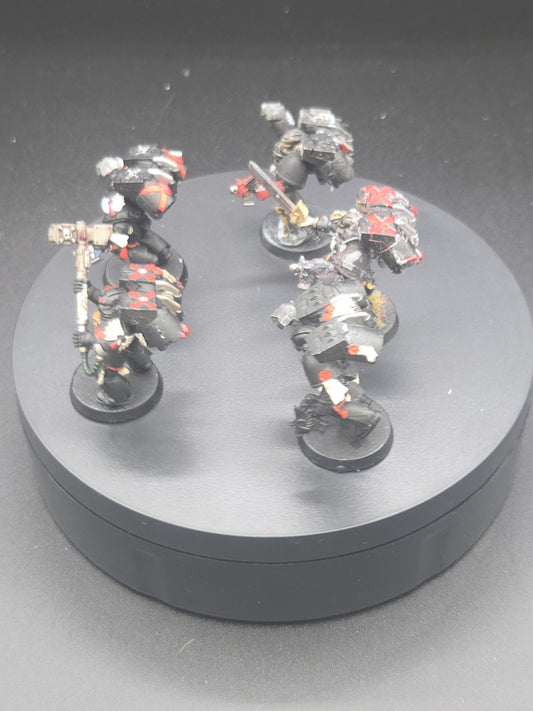 BLOOD ANGELS x5 Death Company With Jump Pack partial paint Warhammer 40K OOP1