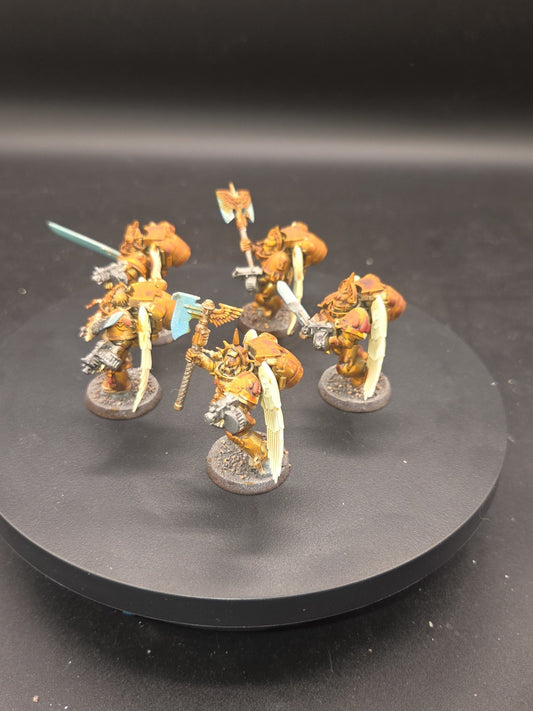 BLOOD ANGELS Sanguinary Guard x5 Tabletop Ready Painted 1