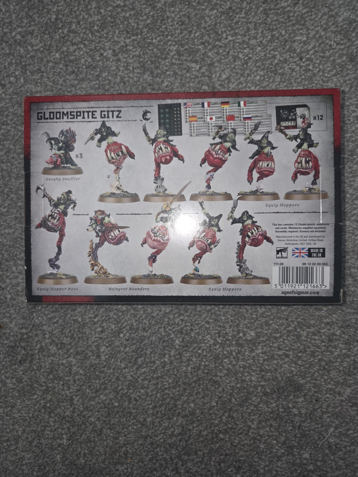 Warcry Gloomspite Gitz Warband NiB Warhammer Sigmar 1