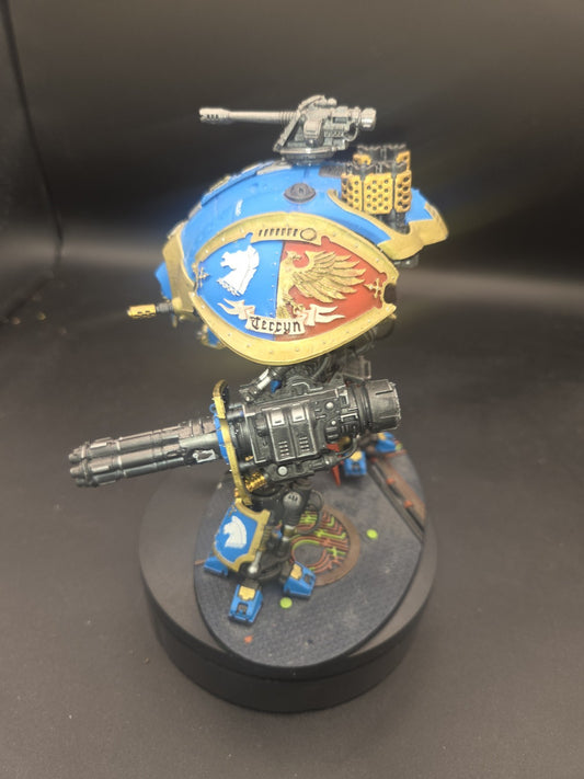 40k Knight Crusader House Terryn Forgeworld upgrade kit well painted1