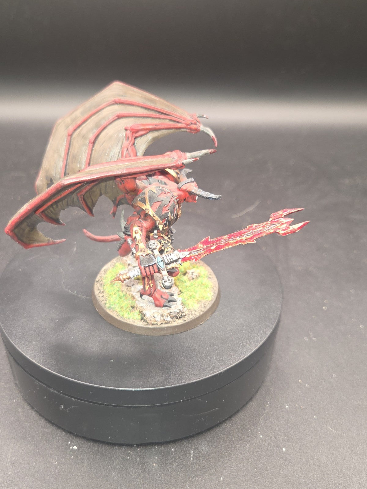 warhammer 40k Black Legion Demon Prince Tabletop Ready Painted & Based3