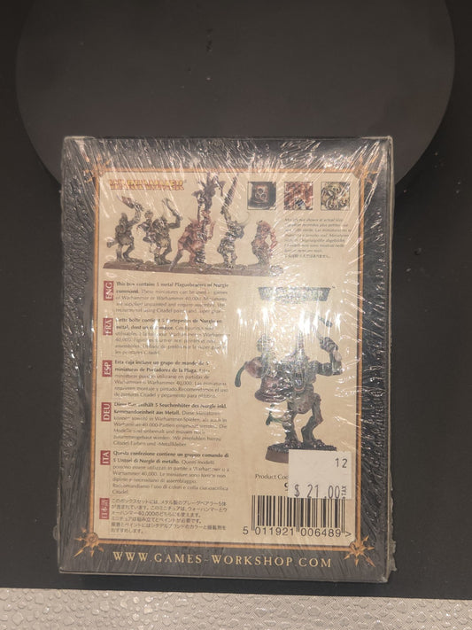 Warhammer Chaos Plaguebearers of Nurgle Metal Games Workshop NEW SEALED1