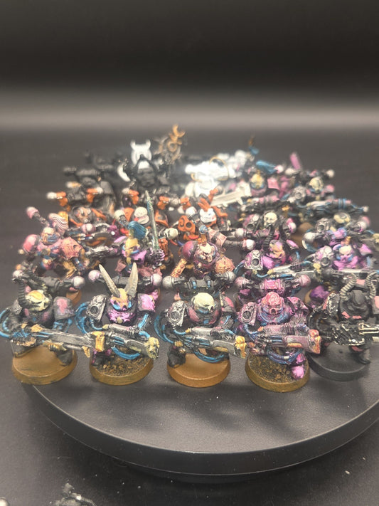CHAOS EMPEROR'S CHILDREN NOISE MARINES SLAANESH METAL WARHAMMER 40K 3RD EDITION1
