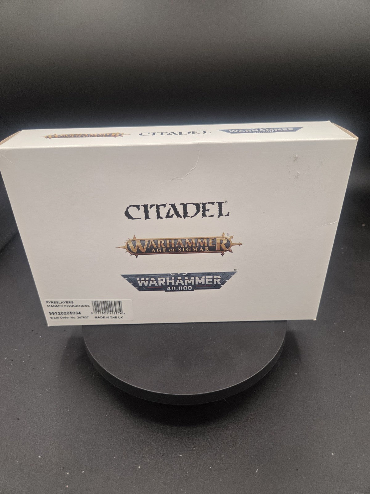 Fyreslayers Magmic Invocations Warhammer Age of Sigmar NiB0