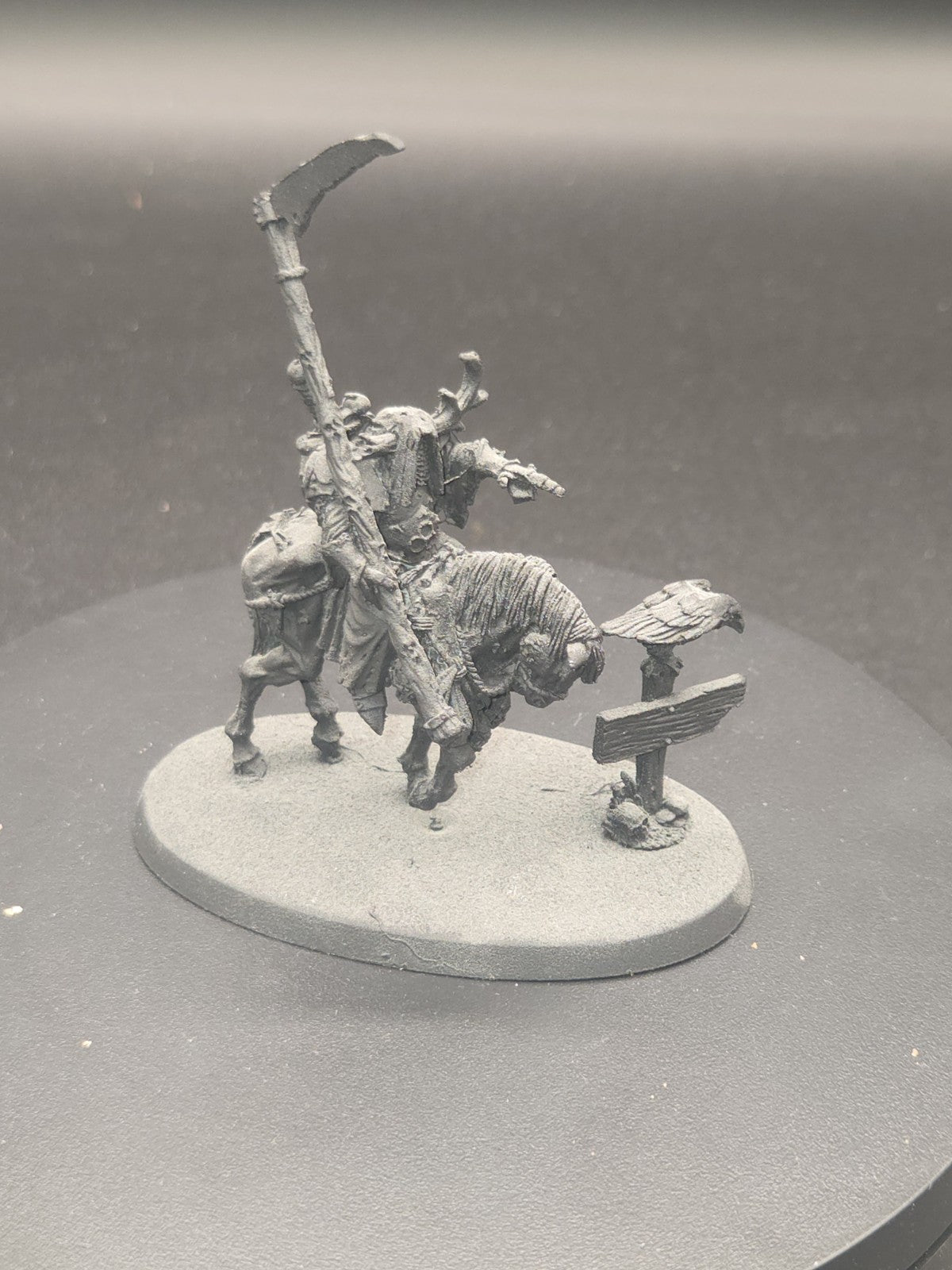 Age of Sigmar Warhammer Maggotkin of Nurgle Harbinger of Decay Finecast0