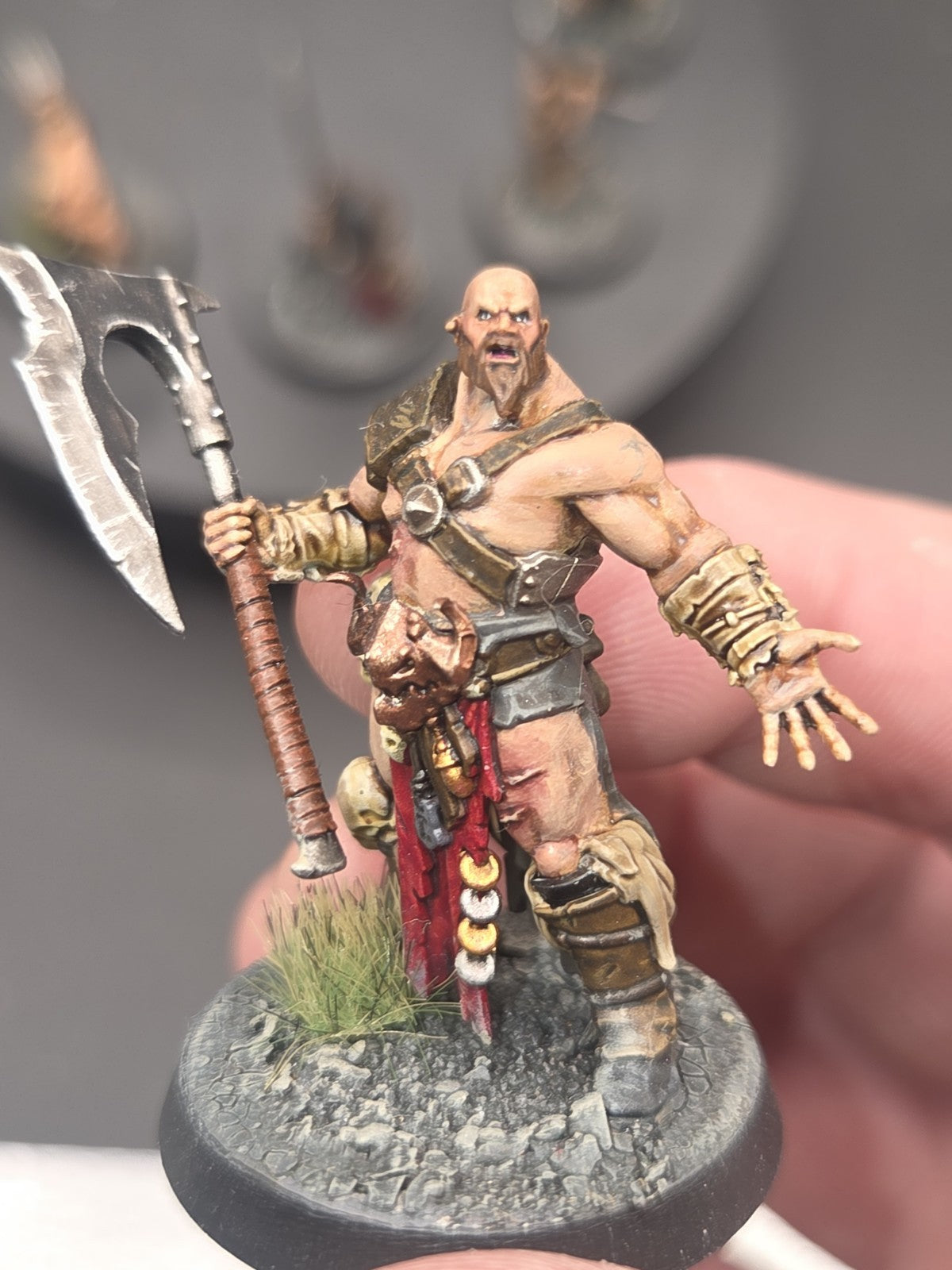 10x Darkoath Savagers Well painted - Slaves to Darkness - Age of Sigmar0