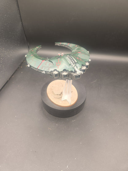 Warhammer 40k - Necron Night Scythe well built ready for paint3