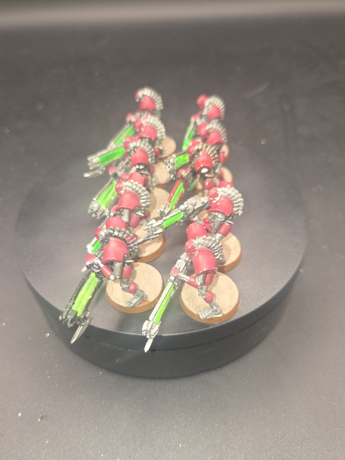 Warhammer 40k: Necron - Immortals x10 Metal Tabletop ready Painted see descripti1