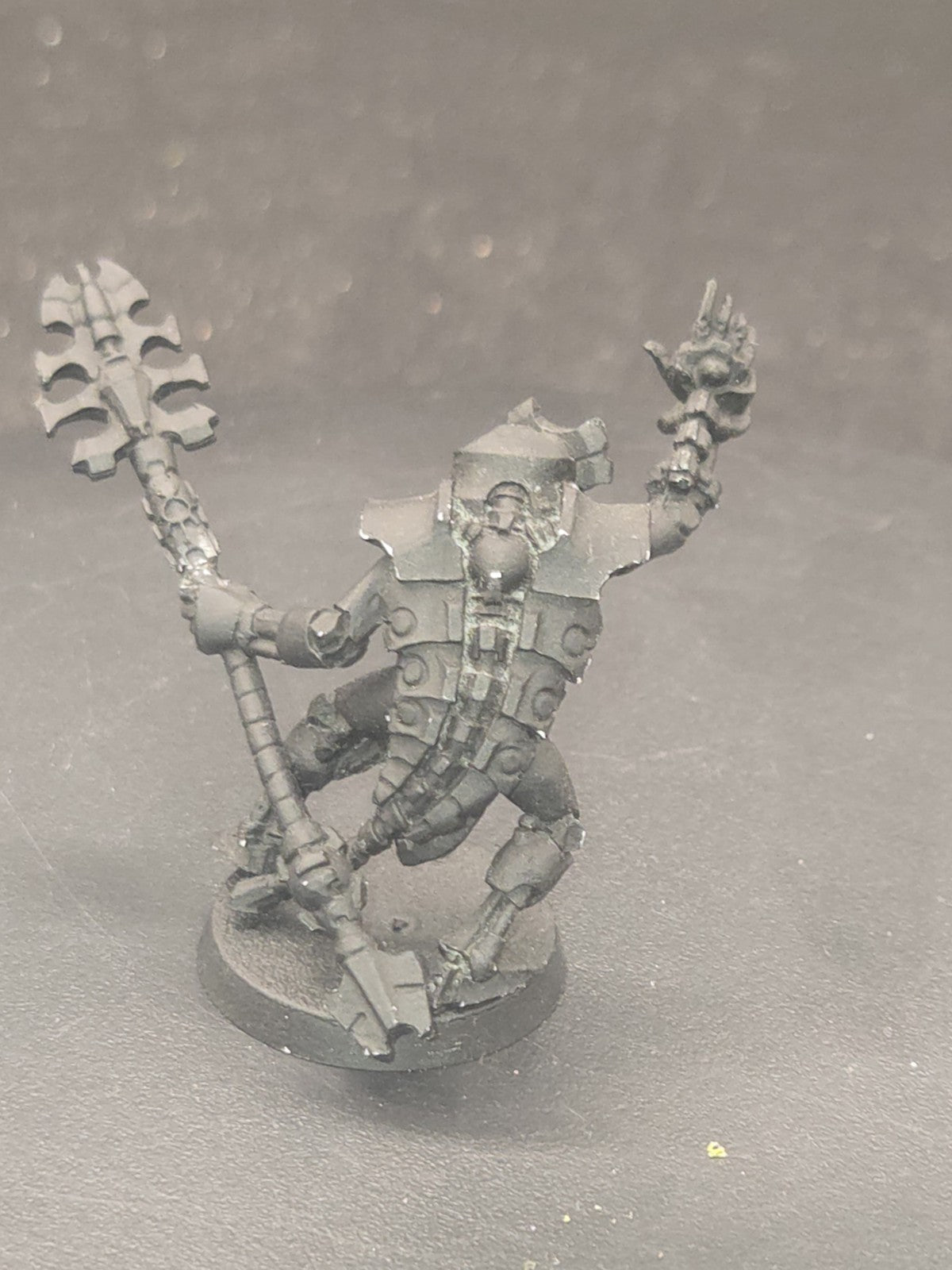 Games Workshop Necron Cryptek Miniature Primed Finecast2