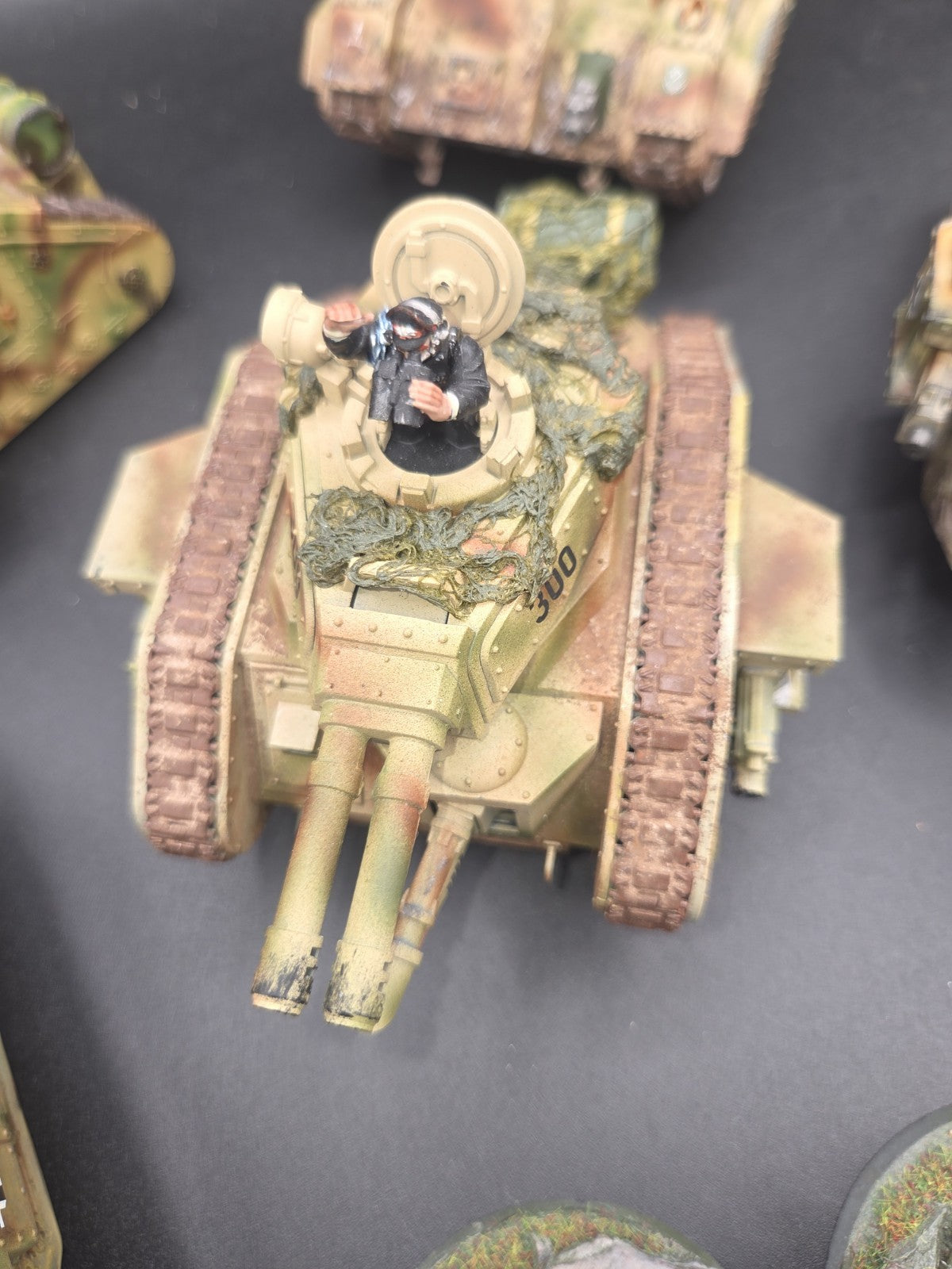40k Cadian Army Armor see description. Dps painted  See description 2