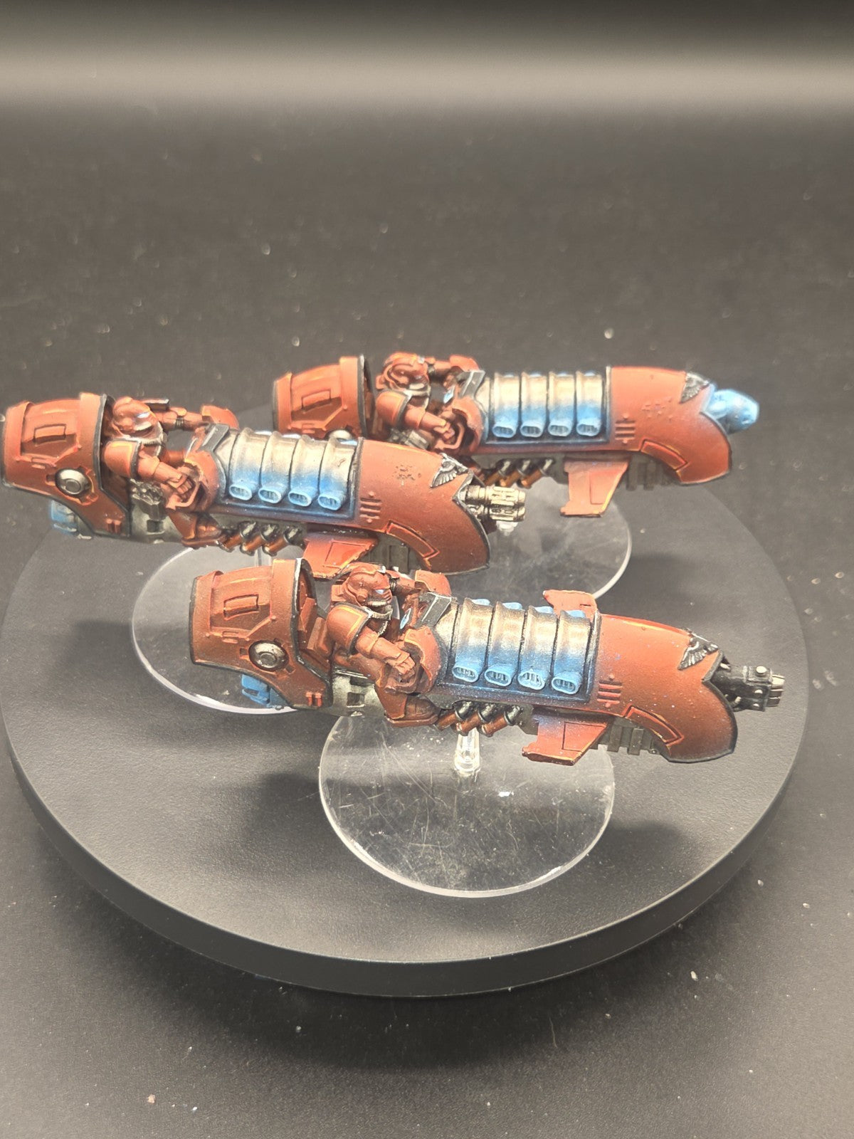 ForgeWorld resin 30k Blood Angels Scimitar Jetbike Squadron Pack Well painted4