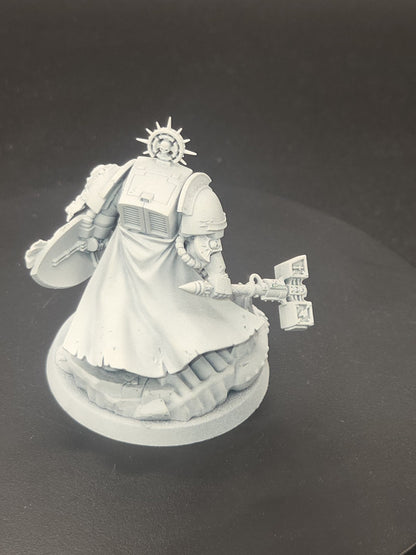 Warhammer 40k - Dark Angels Kitbashed Captain in Terminator Armor 2