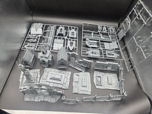 Garden Of Morr Sigmarite Mausoleum Scenery Terrain Half built0