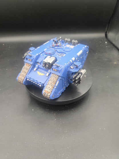 Warhammer 40k Ultramarines Space Marine Tabletop Ready Well Painted Land Raider 4
