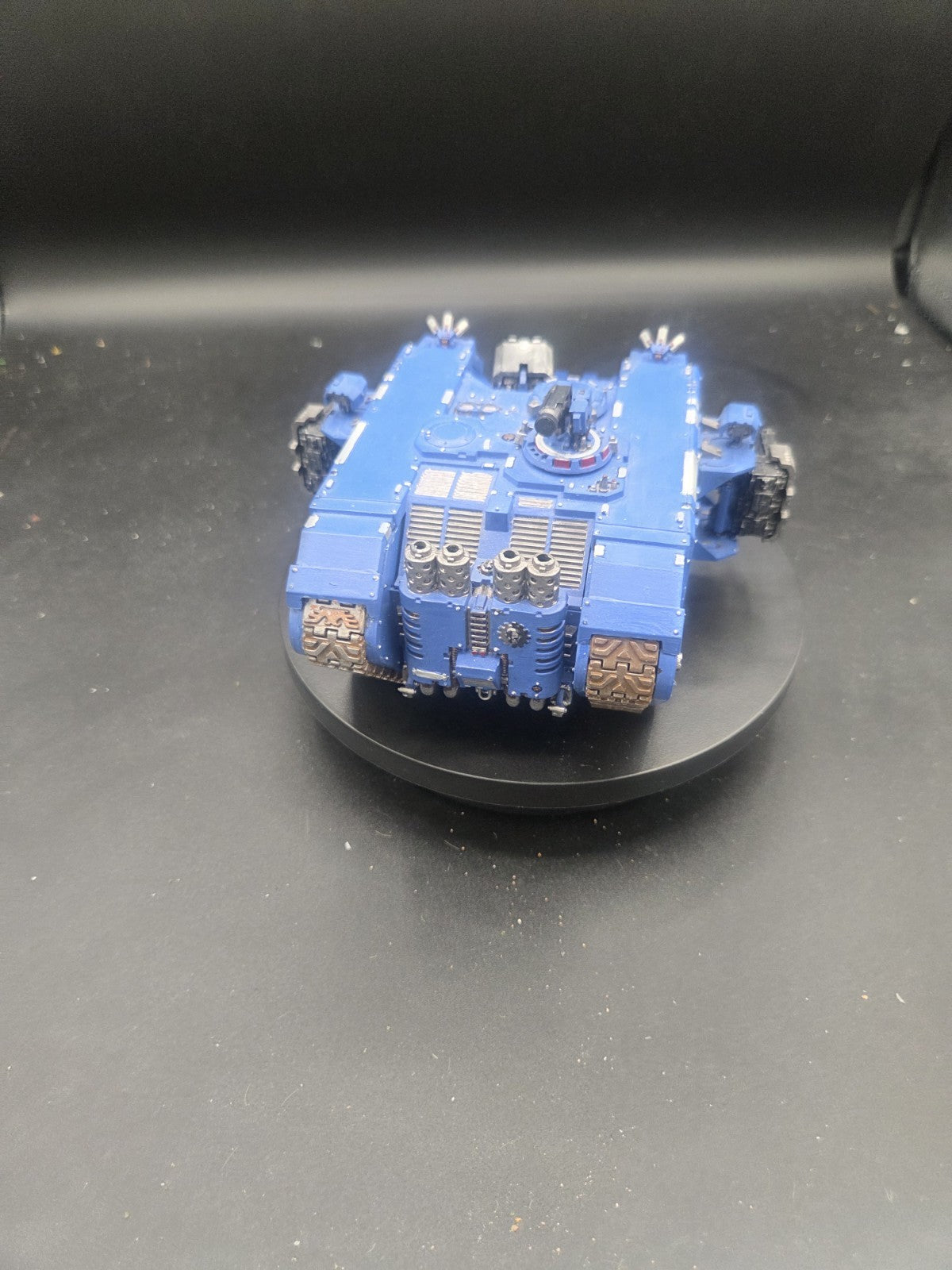 Warhammer 40k Ultramarines Space Marine Tabletop Ready Well Painted Land Raider 2