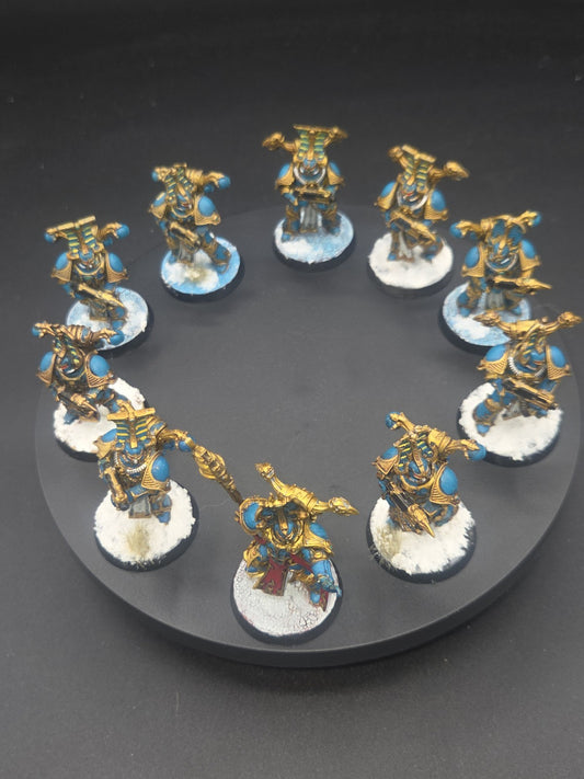 Thousand Sons  10x Rubric Marines - Well Painted & based 1
