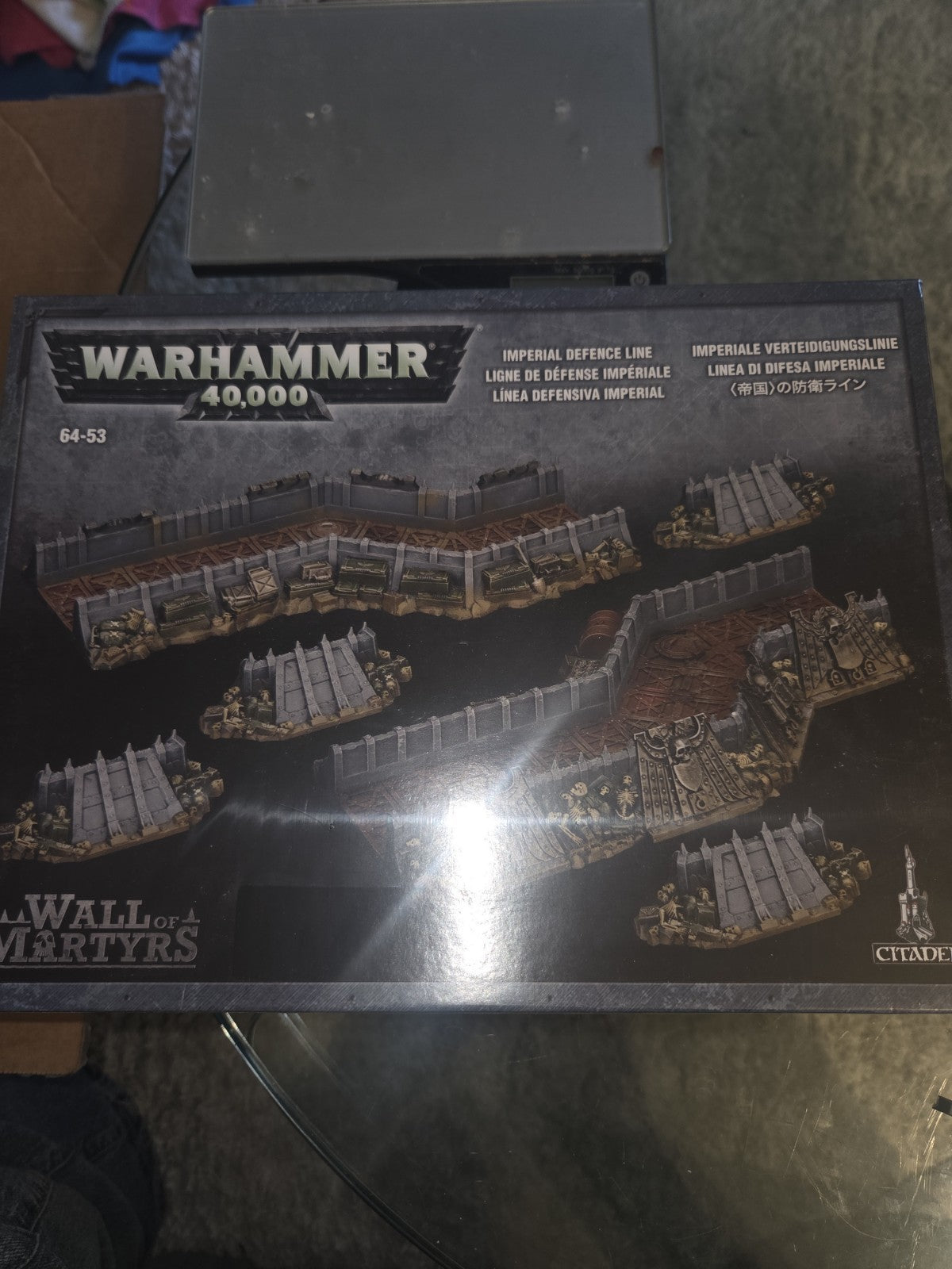 Warhammer 40k Wall of Martyrs - Imperial Defence Line OOP NiB Sealed0