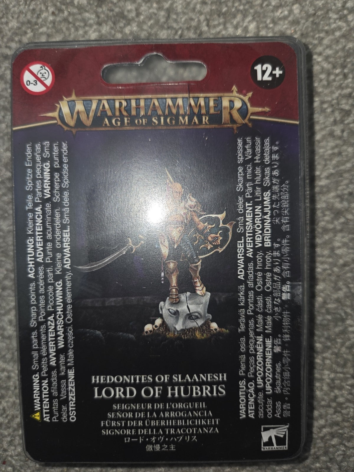 Warhammer Age of Sigmar: Hedonites of Slaanesh: Lord of Hubris NiB sealed0