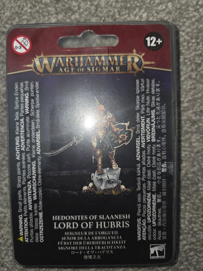 Warhammer Age of Sigmar: Hedonites of Slaanesh: Lord of Hubris NiB sealed0