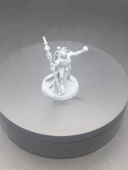 Necron Overlord with Resurrection Orb + Voidscythe - Warhammer 40K - well built 3
