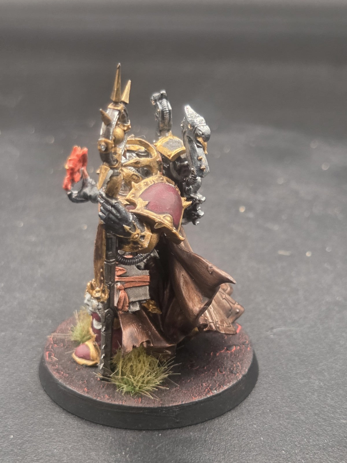 Chaos Sorcerer Painted & Based Chaos Space Marines Warhammer 40K GW Table ready1