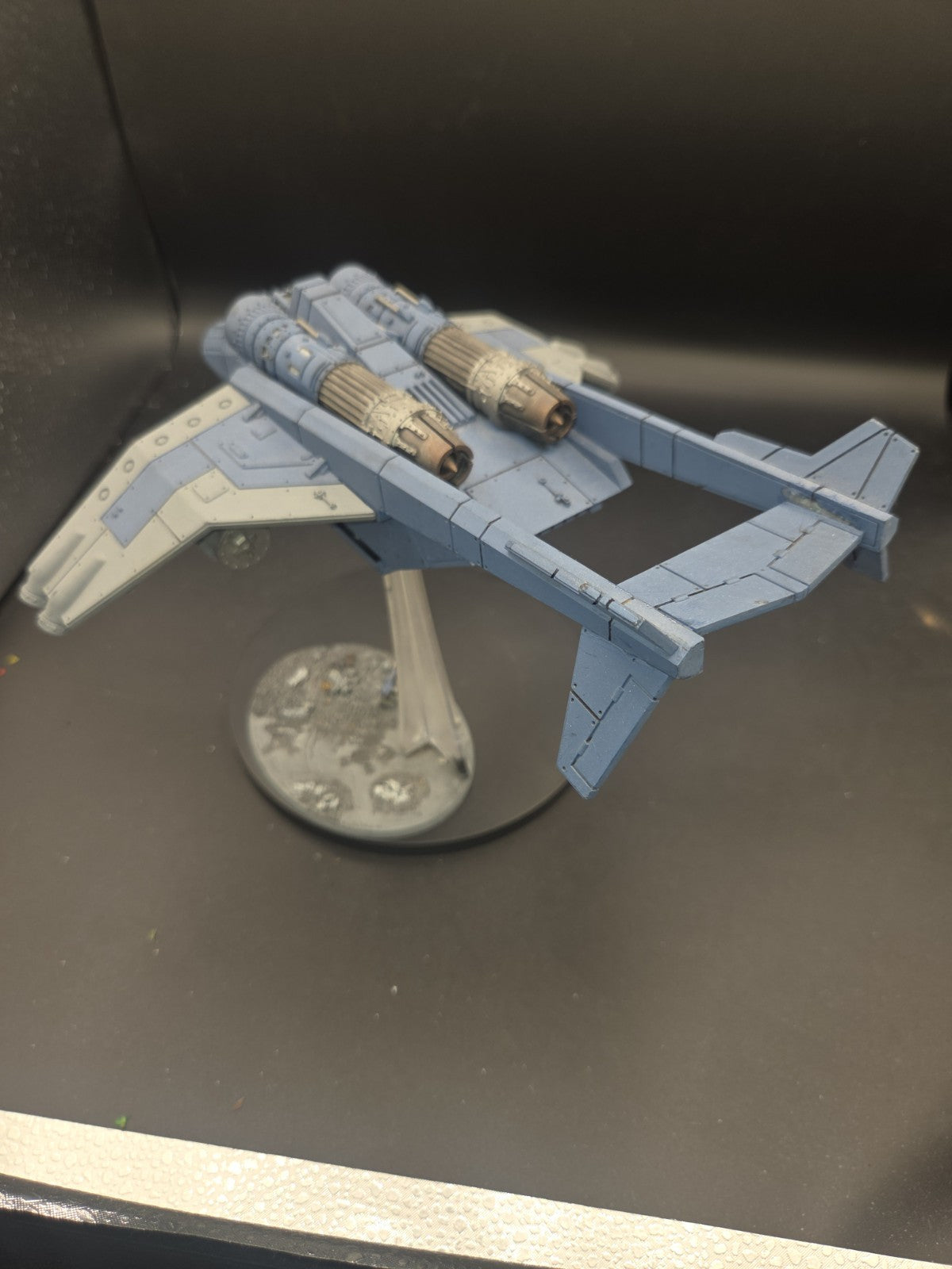 ASTRA MILITARUM Valkyrie WELL PAINTED Warhammer 40K stand magnetized 3