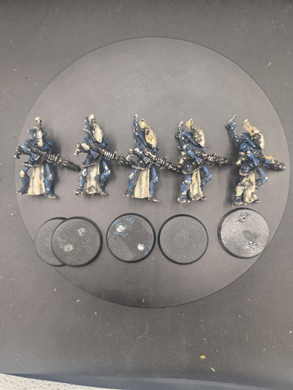 Warhammer 40K Eldar Wraithguard x5 metal OOP0