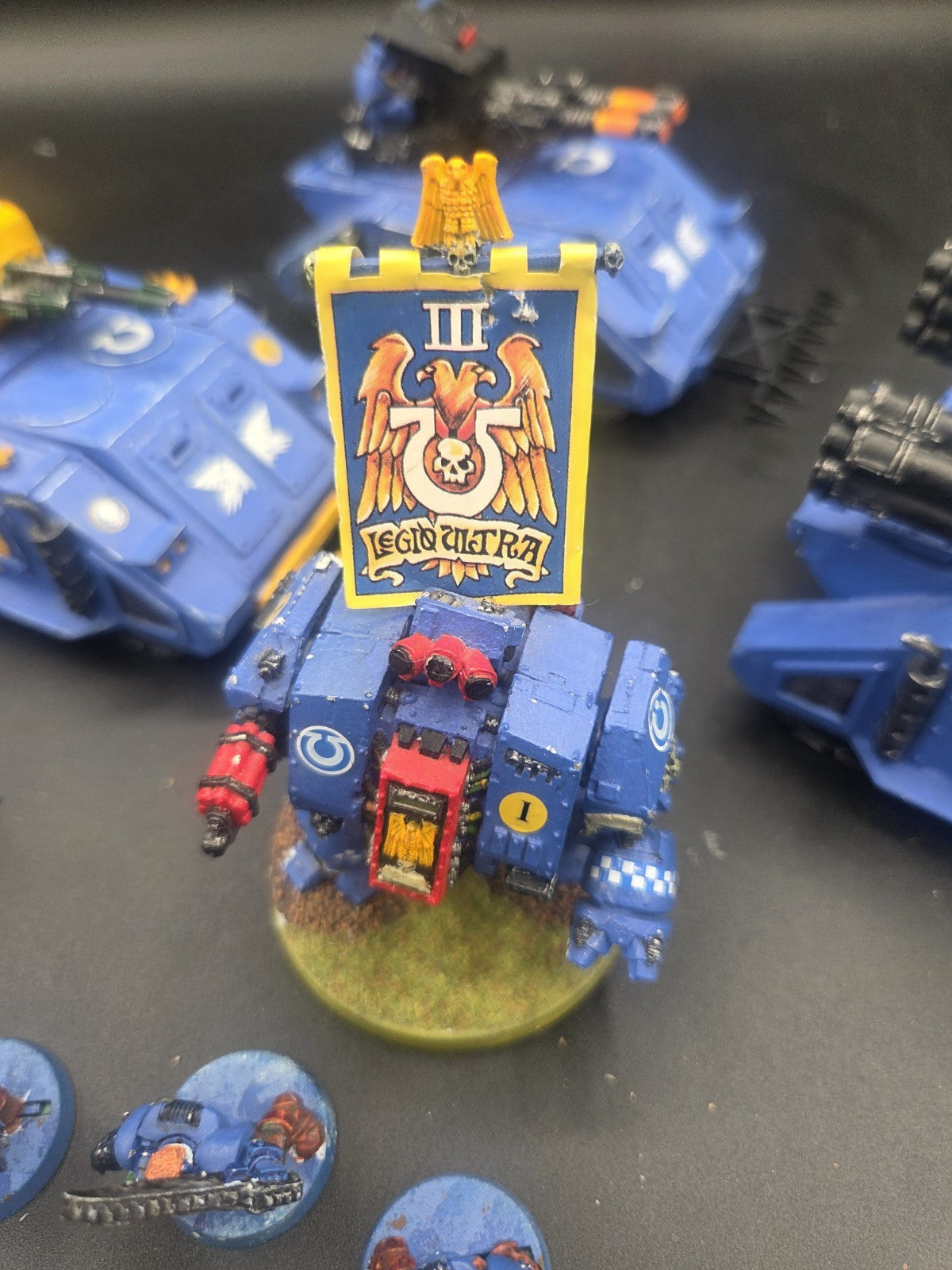Space Marines 2E Ultramarines Metal lot Well painted5