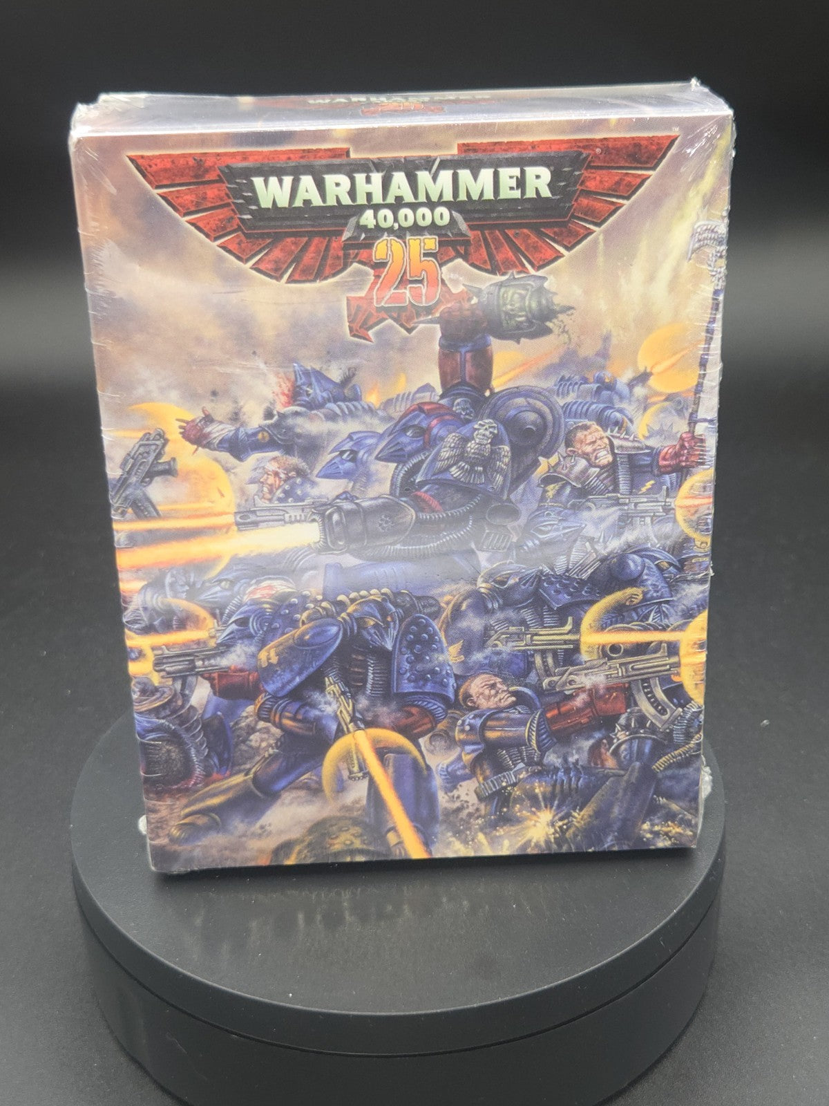 NEW Warhammer 40k 25th Anniversary Crimson Fists Rare Space Marine Captain A50 0