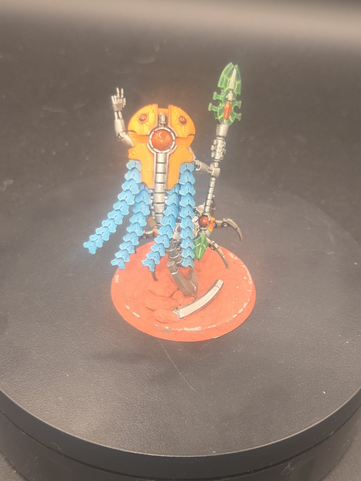 Games Workshop Necron Cryptek Miniature Tabletop ready  Painted 2