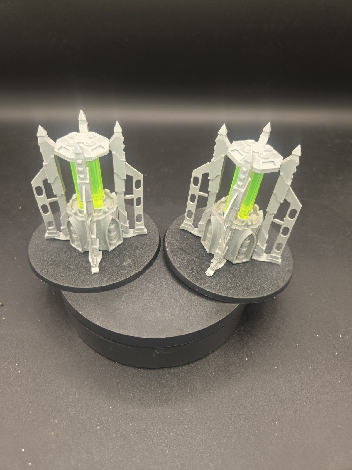 Secret Weapon Terrain Gothic Power Generator x2 Necron Terrain2