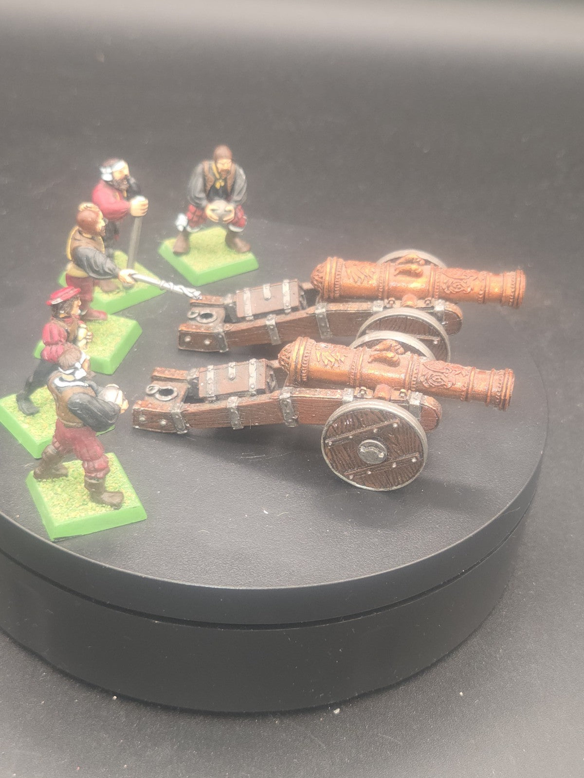 Warhammer Fantasy Empire Great Cannon x2 tabletop ready see description 3