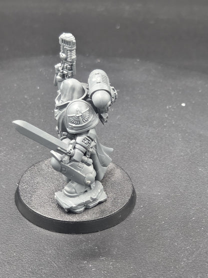 Dark Angels Primaris Lieutenant Zakariah Warhammer 40k Space Marines built  RARE1