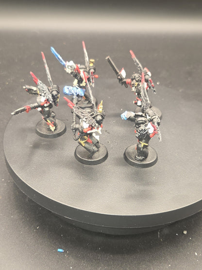 BLOOD ANGELS 5 Death Company With Jump Pack and Wings Well Painted Warhammer 40K1