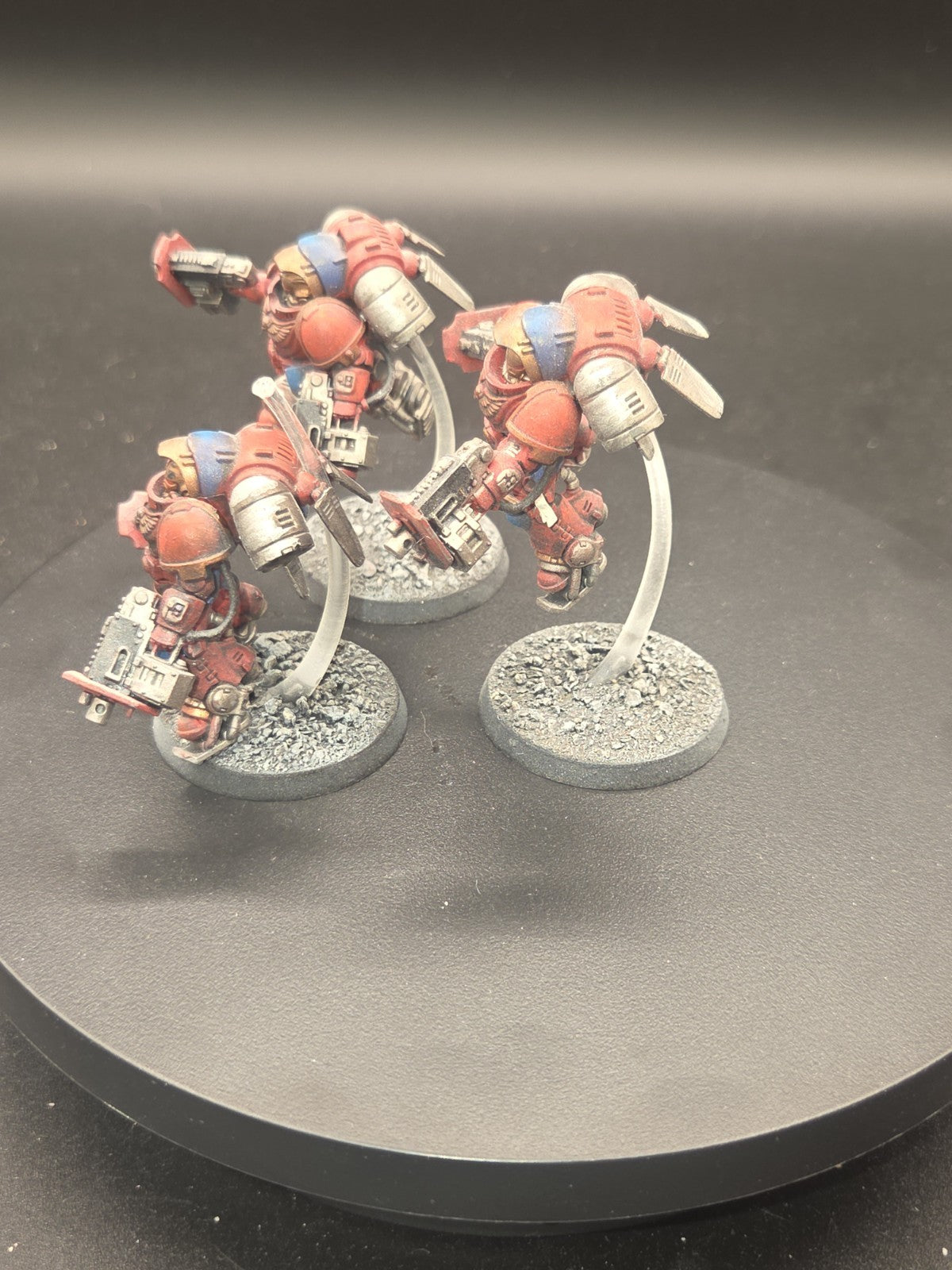 warhammer 40k space marines blood angels Inceptors x3 Tabletop ready painted1