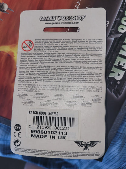 Warhammer 40k Chaos Space with Nurgle Icon Metal OOP 43-621