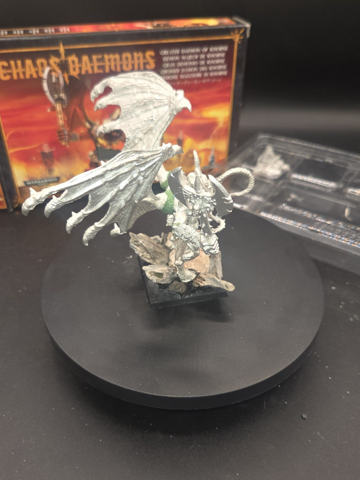 Greater Daemon of Khorne Warhammer Bloodthirster 40K Chaos Demon see description4