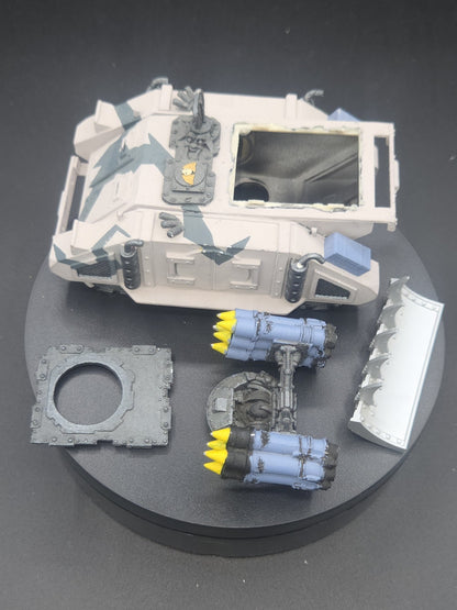 warhammer 40k space marine whirlwind metal kit rhino 2nd edition OOP vintage4