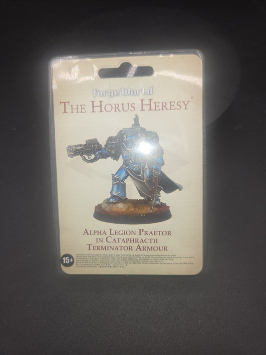 Alpha Legion Legion Cataphractii Praetor painted Warhammer 40k Horus Heresy NiB0