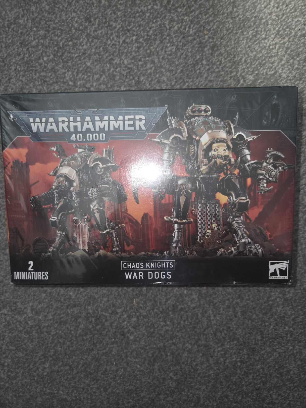 Warhammer 40K Chaos Knights Wardogs NiB Sealed0