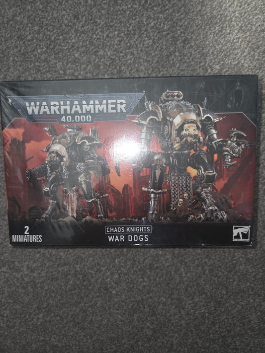 Warhammer 40K Chaos Knights Wardogs NiB Sealed0